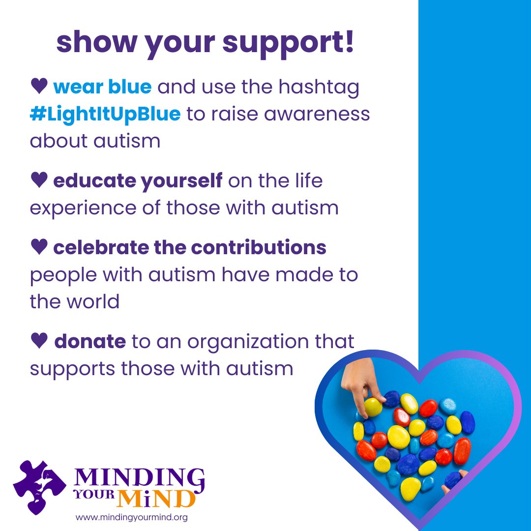 #WorldAutismAwarenessDay 'Moving from Surviving to Thriving: Autistic Individuals share regional perspectives' goes beyond awareness to emphasize the importance of creating an environment where autistic people can truly thrive. Visit autismsociety.org. #LightItUpBlue