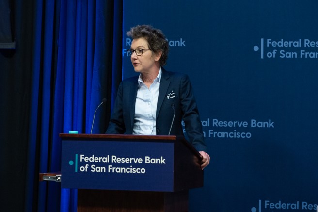 It was an honor to welcome my colleague and friend @federalreserve Chair Powell to our annual Macroeconomic and Monetary Policy Conference in SF on Friday. And thank you to @kairyssdal of @Marketplace for hosting an insightful conversation. Watch here: sffed.us/3vqgYAn