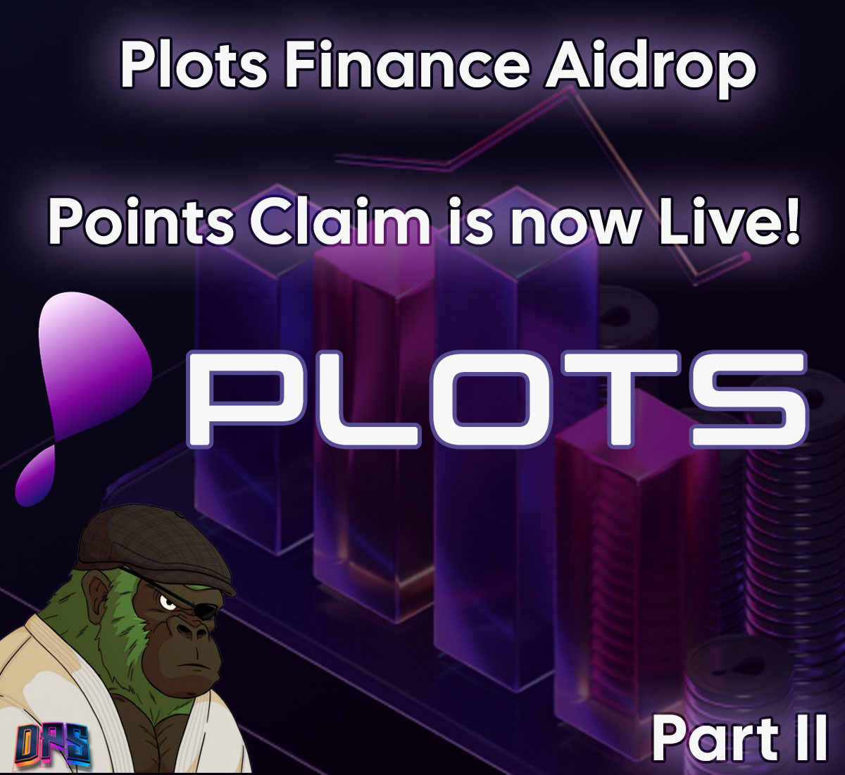 The @plotsfinance Airdrop Points Claim (Part II) is now Live! 🔹We will have only 7 days to do it!. 🔹Only those who connect wallet(s) and claim within this timeframe will be eligible to participate in Airdrop Points Part III. How to Claim Points? 👉 Continue Reading 👇🧵👇