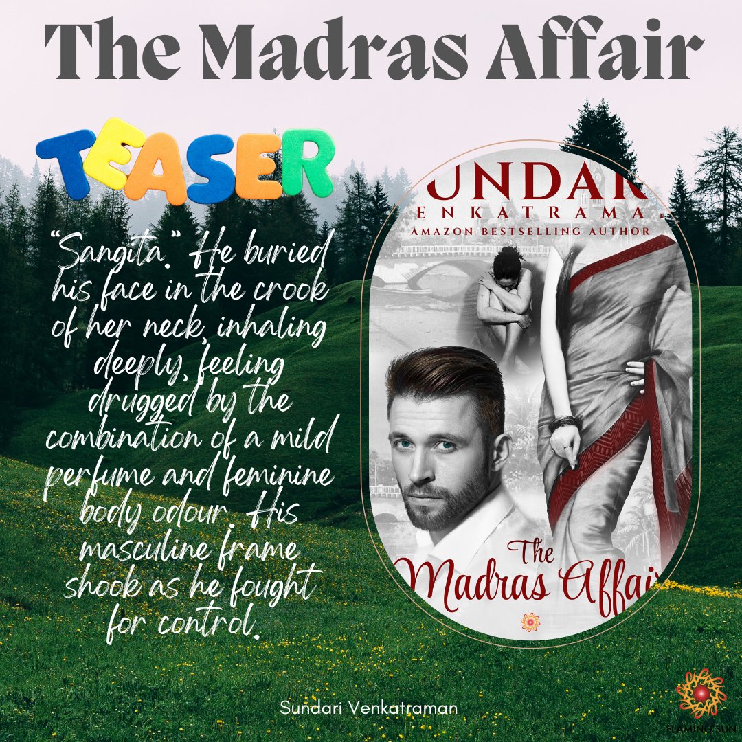 THE MADRAS AFFAIR #contemporaryromance #SundariVenkatraman #RomanceNovel #RomanceReaders #romanceclub #TheMadrasAffair #KindleUnlimited One minute he had been locked to her in a passionate embrace and the next he found himself almost floored, literally. amazon.in/dp/B0743X54SN