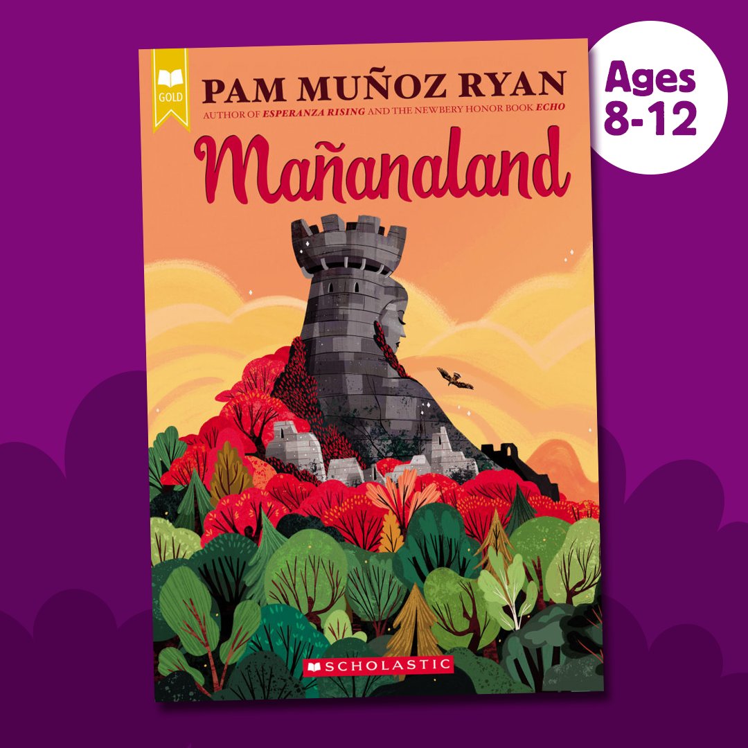 These middle-grade favorites are available in paperback starting today! 🏰 Mananaland by @PamMunozRyan A treasured compass, a haunted tower, a mysterious stone rubbing, and a peregrine falcon propel Max on a dangerous search for clues about who he is and what the future holds.
