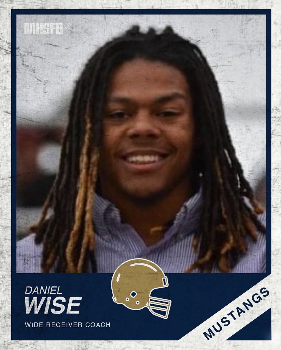 We are excited to announce the addition of Coach <a href="/WiseSaucy/">Daniel Wise</a> to our esteemed coaching staff! 

With a remarkable background as a standout player at <a href="/CSUPFootball/">CSU Pueblo Football</a> &amp; a successful professional career in Japan, Daniel brings a wealth of experience &amp; expertise to our team.