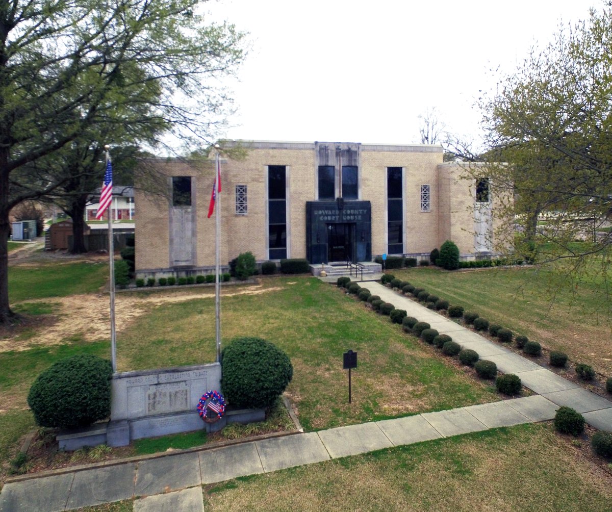 Last but not least, let's celebrate Howard County, which was formed in 1873 from parts of Hempstead, Sevier, Polk and Pike counties. The county seat was moved from Center Point to Nashville in 1905 and the present-day courthouse was built in 1938. #ARcounties