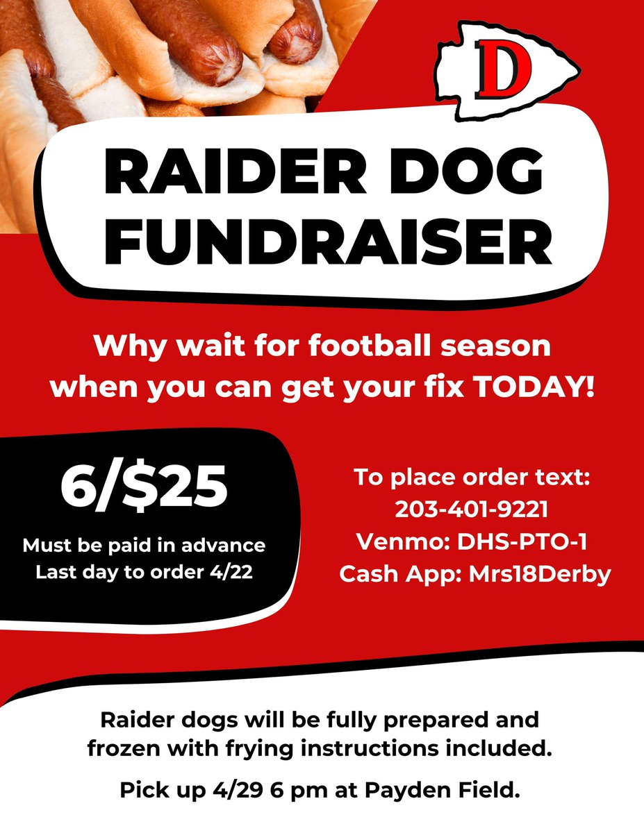 Mrs18Derby's tweet photo. FRIENDS- ALUMNI- FANS- and even RIVALS!!

Where are my RAIDER DOG loving friends at?!? Im bringing back the NOSTALGIA with this one right here! Reach out with questions!! 

Support Derby High School PTO TODAY!! ♥️

Place your orders before it’s too late! https://t.co/yFXRUg3nXo