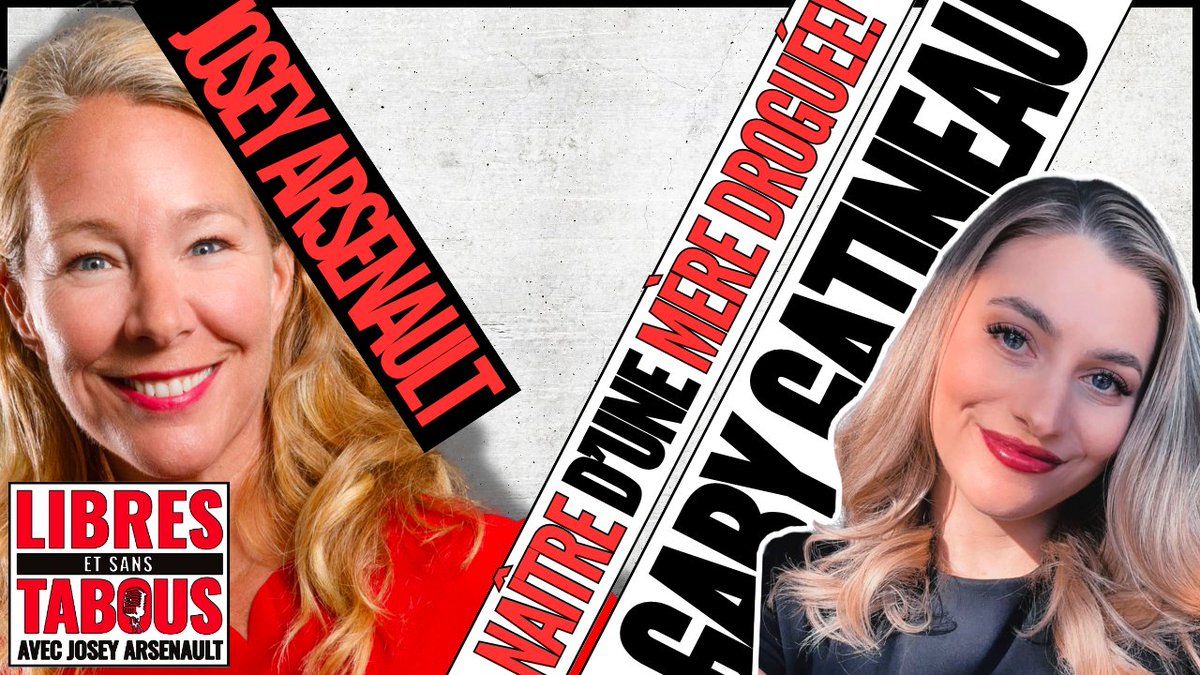 LibreSansTabous's tweet image. 🎤✨ Ne manquez pas le podcast inspirant avec Gaby Gatineau, la comique qui a transformé les épreuves en éclats de rire! Née d&apos;une mère droguée et étant devenue elle-même poly-toxicomane, découvrez son incroyable parcours de résilience le 3 avril à midi. 

Une histoire de vie qui…