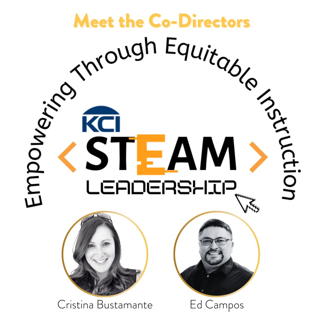 Meet the STEAM Leadership co-directors Cristina Bustamante and Ed Campos! Applications are now open for this fantastic program directed by two amazing people: krauseinnovationcenter.org/program/steam-…