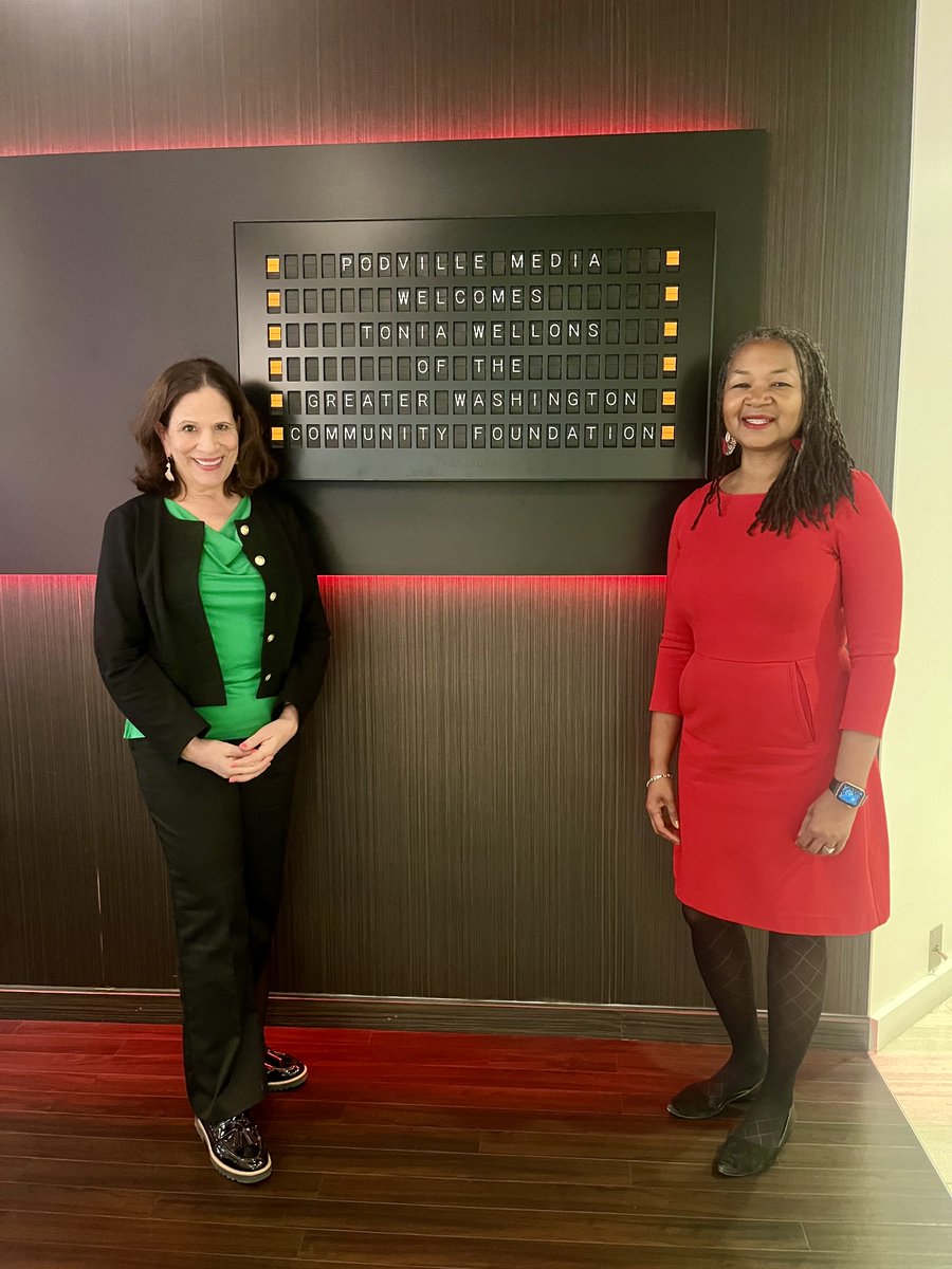 If you report on, work on or are impacted by the racial wealth gap and its generational impacts in #WDC and the #DMV do not miss my interview with @ToniaWellons about the powerful partnerships and bold solutions that the @communityfndn makes possible. bit.ly/43F58z0