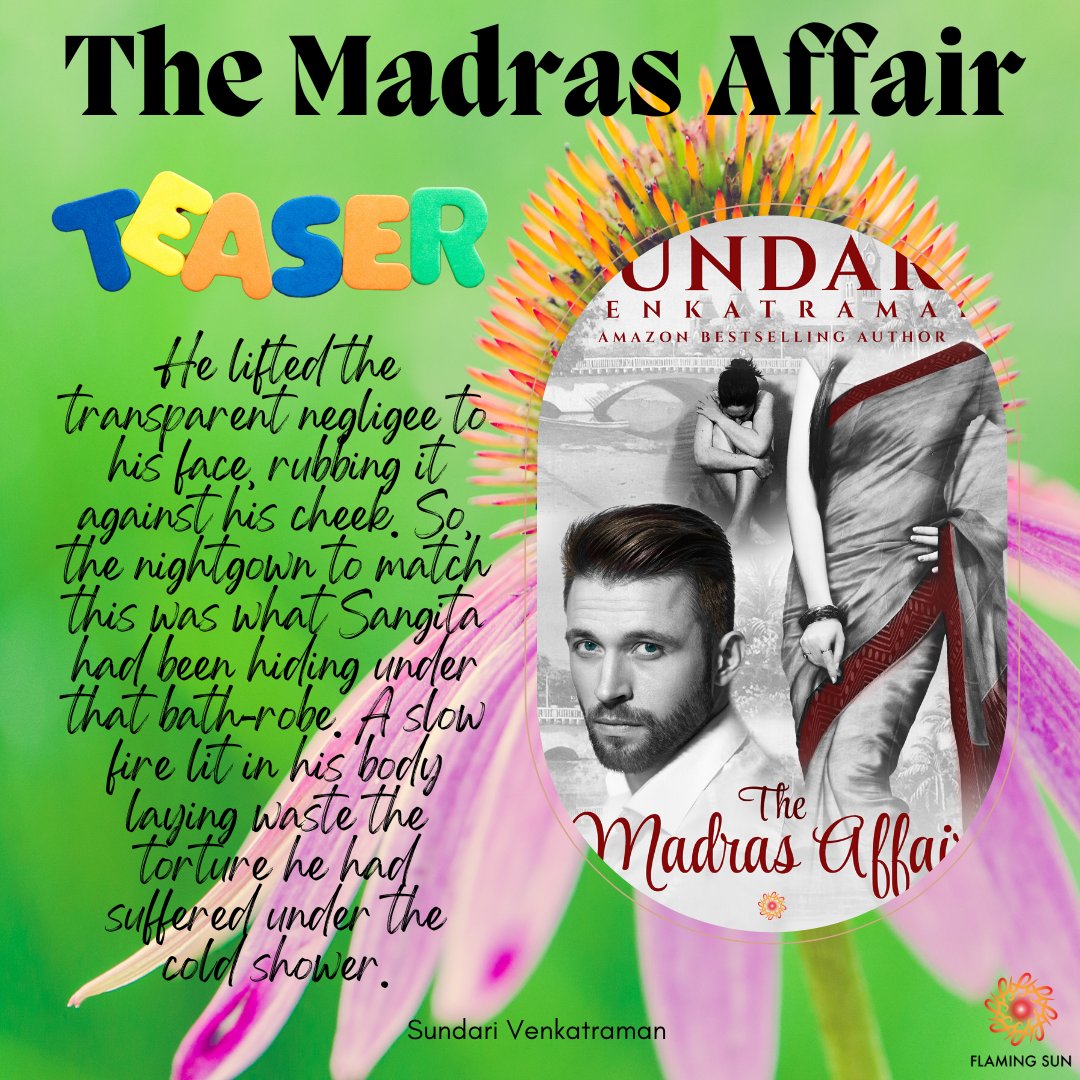 THE MADRAS AFFAIR #contemporaryromance #SundariVenkatraman #RomanceNovel #RomanceReaders #romanceclub #TheMadrasAffair #KindleUnlimited One minute he had been locked to her in a passionate embrace and the next he found himself almost floored, literally. amazon.in/dp/B0743X54SN