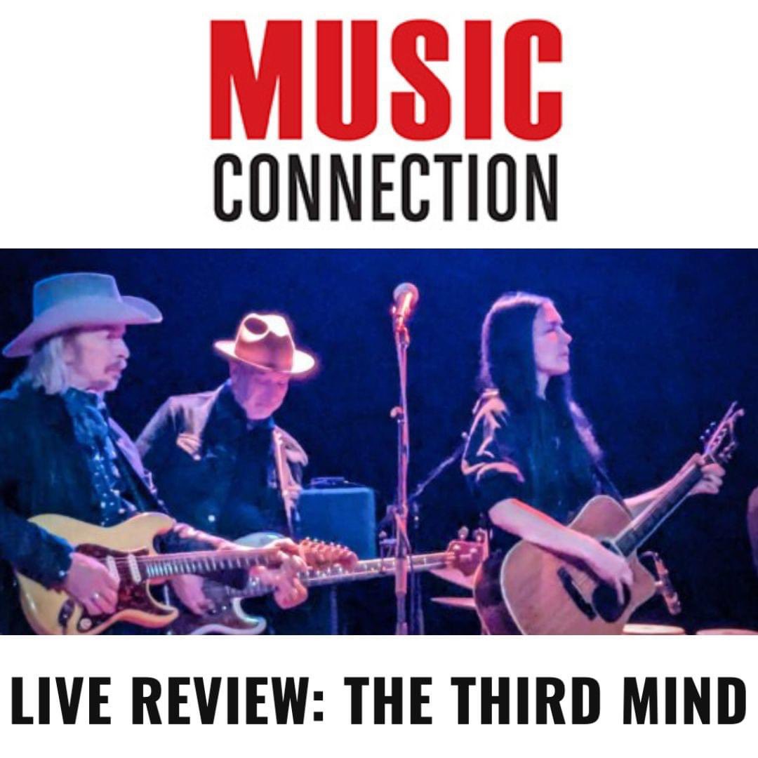 'The Third Mind is a delight to anyone appreciating top-level musicianship. It's an absolute joy to see band members actively listening to each other while expanding the jamming potential of classic folky tunes.' -- thanks, @musicconnection Read: musicconnection.com/live-review-th…