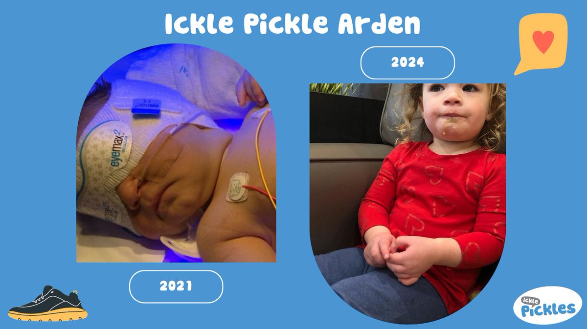 IcklePickles's tweet photo. Arden's mum Gemma is running the #Southampton Half Marathon this weekend to raise funds for #Winchester Hospital's neonatal unit.

The right photo of her daughter Arden was taken earlier this year and shows what a difference #neonatal care can make 👉 https://t.co/iwV2djcXZL https://t.co/aJAGojTWPm
