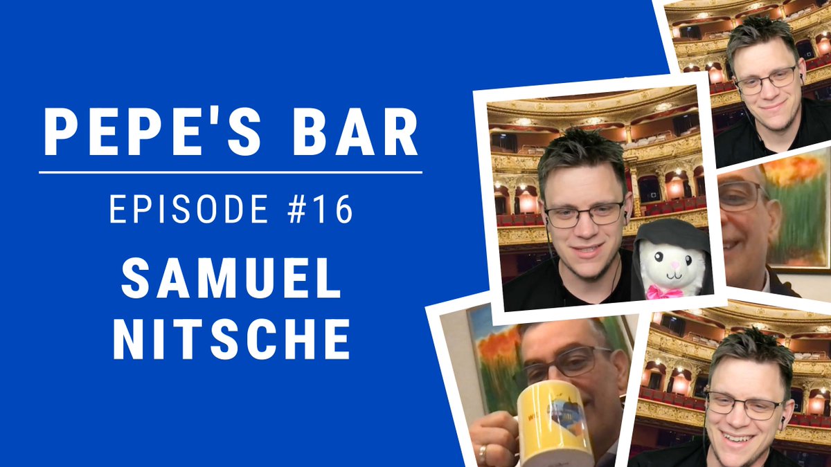 Don't miss out on the new episode of Pepe's Bar (@jdiaz_berlin) with Samuel Nitsche! He is known for his expertise in software development and automated testing, Samuel's talks are both informative and entertaining. Watch now: youtu.be/AKOUhGmafnA
