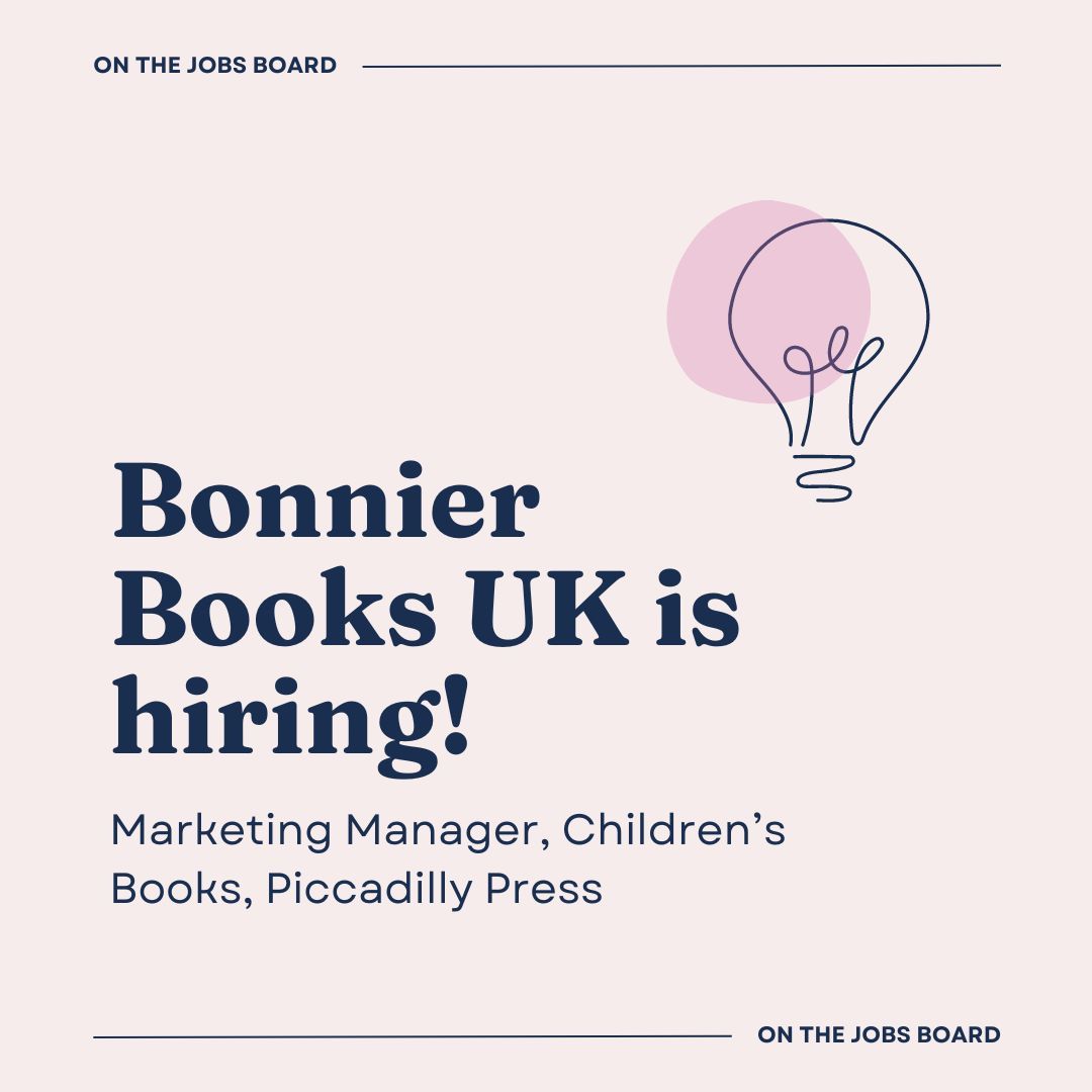 Today is your last chance to apply to be Bonnier Books UK’s Marketing Manager for Children’s Books (Piccadilly Press)! Find out more and apply on our jobs board here: buff.ly/3U0wTyQ #PublishingJobs #WorkInPublishing #MarketingJobs