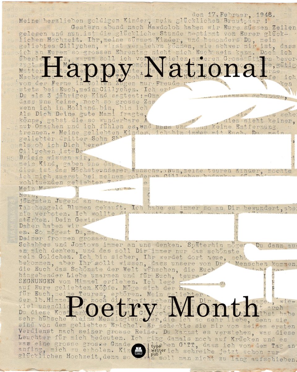 Celebrating National Poetry Day with the enchanting world of fiction books. Let's delve into the artistry of words, where stories unfold and emotions ignite! 💖 

#nationalpoetryday2024 #twpcelebrates #poetry #poetryday #fictionbooks #storytellingmagic