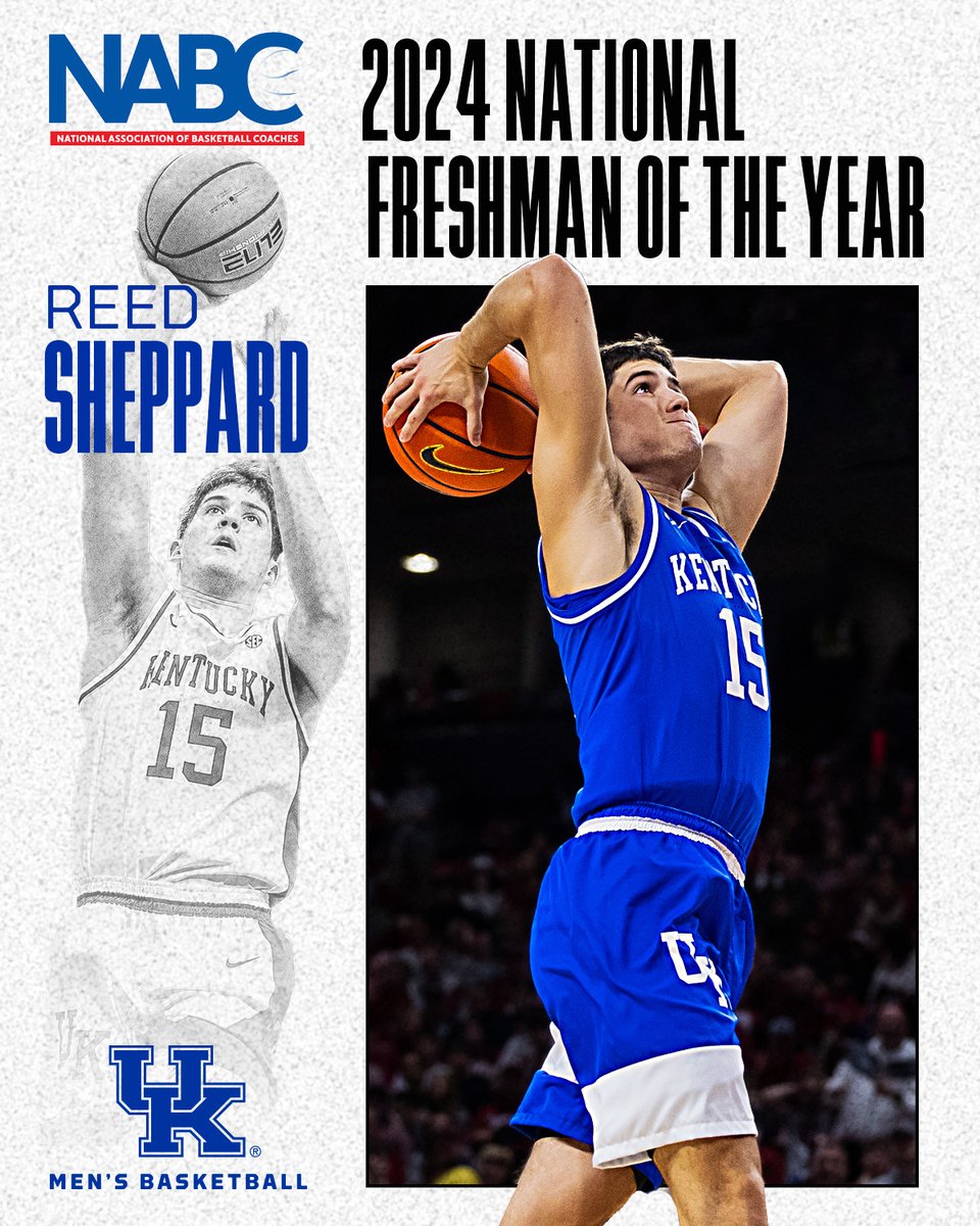 .@reed_sheppard is @NABC1927 National Freshman of the Year. 📰🔗 ukathletics.com/?p=325935