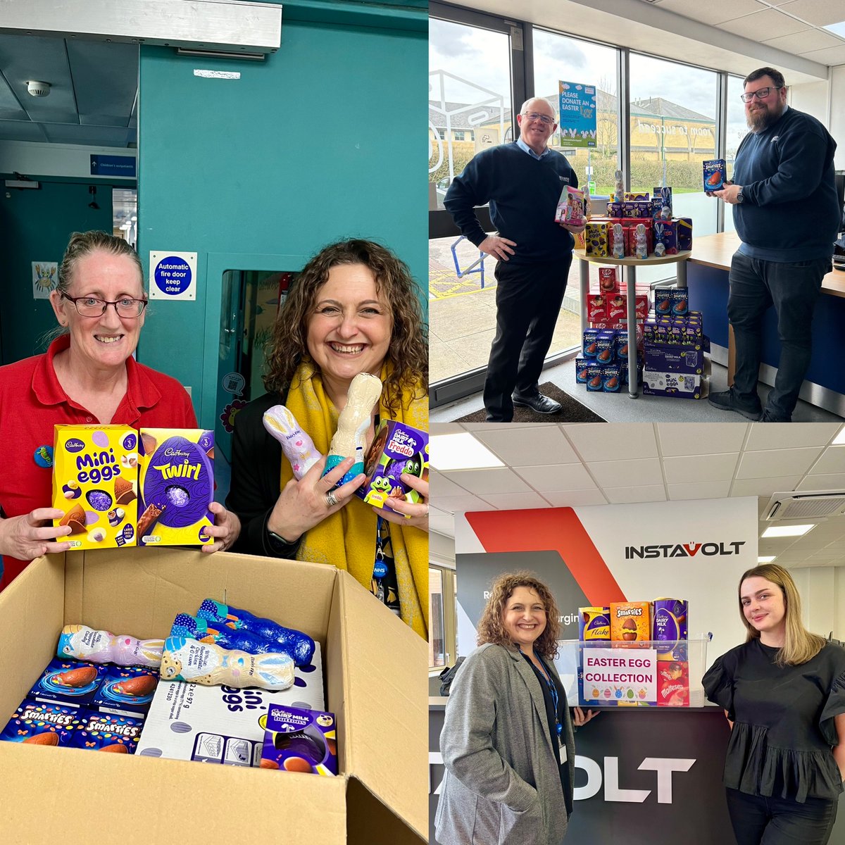 We've received donations from so many local businesses, charities and individuals across our sites! A huge thank you to everyone who donated Easter Eggs to our hospitals for our patients to enjoy over this weekend. 🐰🐣