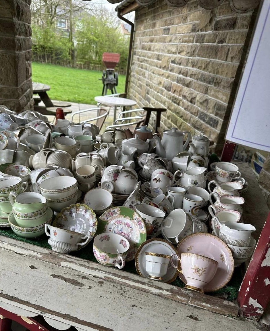 The crockery stall at Falshaws Farm Shop has been restocked! There are lots of lovely tea sets and more available at great prices. All donations go directly to Bury Hospice. Falshaws Farm Shop, Nabbs Farm, Rowlands Rd, Bury, BL9 5LJ.