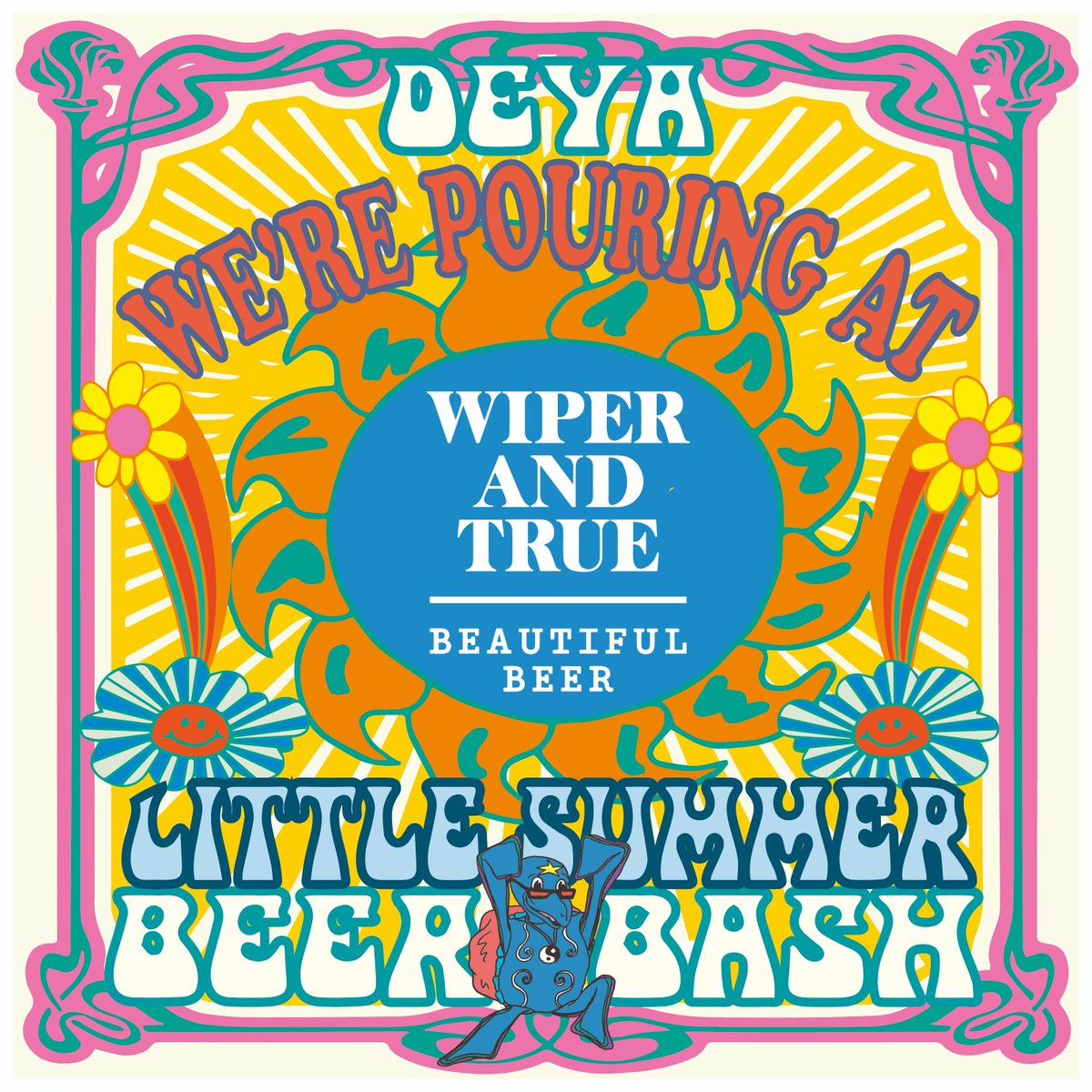 LITTLE SUMMER BEER BASH 🍺 We’re joining this amazing lineup for this year’s Little Summer Beer Bash hosted by our friends @deyabrewery. Tickets are unfortunately sold out, but if you've managed to get one, do come by and say hello! 🎪 Saturday 27th July in DEYA Taproom