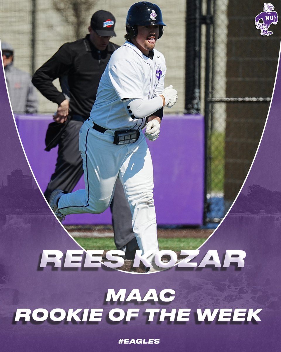 📰| Eric Rataczak and Rees Kozar have earned @MAACSports weekly awards following their HUGE weekends against Marist 📰: bit.ly/4aha0N7 #EAGLES