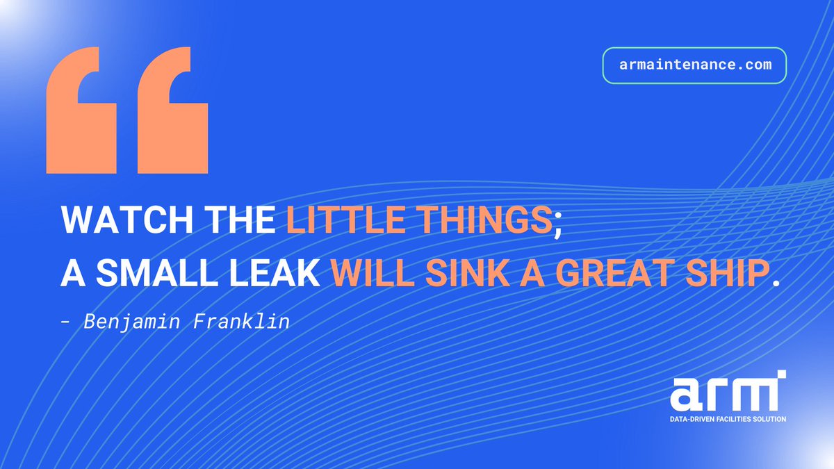 Ready to elevate your maintenance game with meticulous attention to detail? Discover how our commitment to the little things can make a BIG difference for your brand's success. 📊 

Contact us to discover the ARM difference! 🛠️⚙️

🔗: armaintenance.com
---
#maintenance