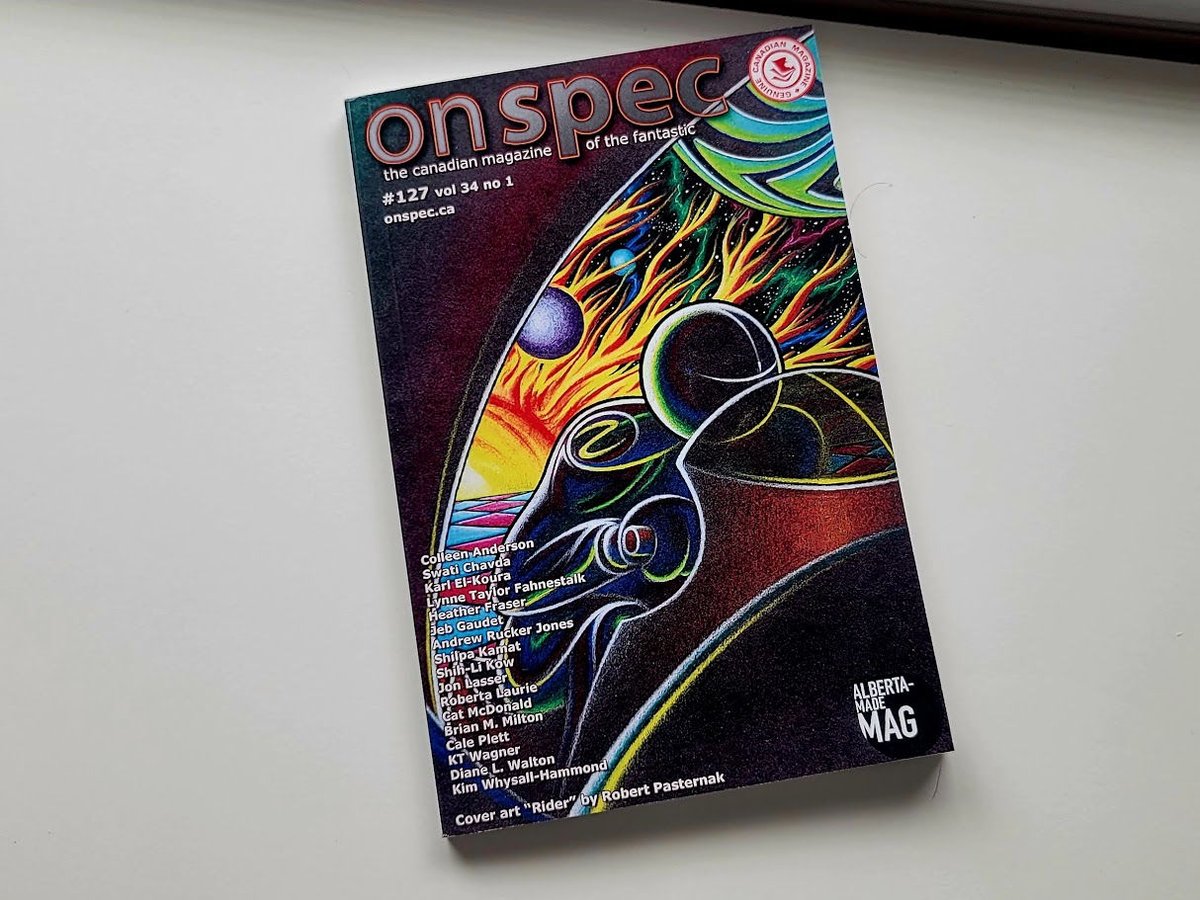 Incoming Magazine! The latest issue (#127) of @OnSpecMagazine, the Canadian magazine of the fantastic... More info: onspecmag.wpcomstaging.com #IncomingBooks