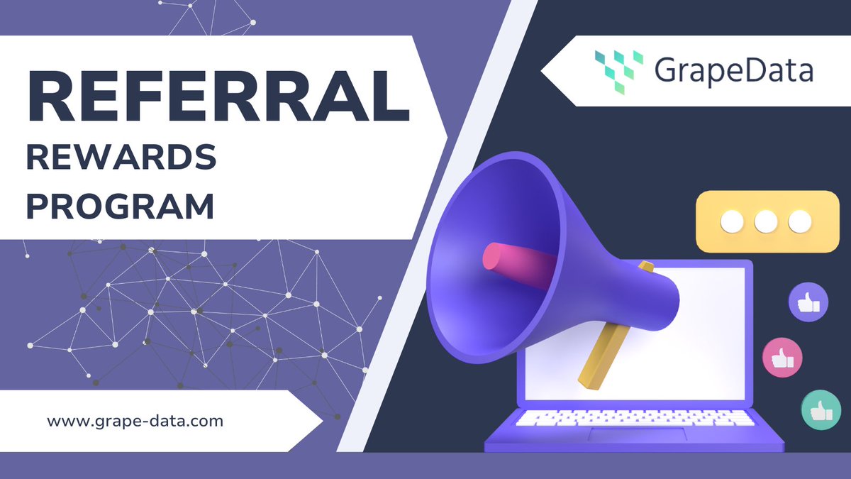 RealGrapeData's tweet image. 🚀 Who else wants to earn by making our community stronger? With #GrapeData's referral program, it's not just about earning; it's about growing together 🗣Bring a friend into our expert network and let's prosper together. Let's get started✨#OnlineSurveys #MarketResearch #London
