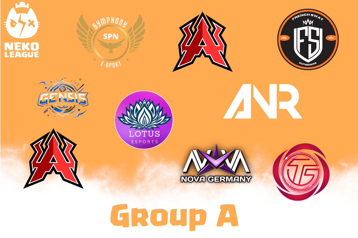 Neko League (@neko_league) on Twitter photo ππππ ππππππ ππ - πππππ π
π <a href="/Symphony_Esport/">Symphony E-sport</a>
π <a href="/UAeSportsCR/">Ultimate Austria</a>
π <a href="/FS_Outsiders/">French Swat Outsiders</a>
π <a href="/gensis_esport/">gensis_esport</a>
π Lotus eSport R2
π <a href="/ANR_eSport/">Anarchy eSport</a>
π <a href="/UAeSportsCR/">Ultimate Austria</a> Aca
π <a href="/nova_germany_gg/">Nova Germany Esports</a>
π <a href="/_ToxicGirls_/">Toxicβ€οΈGirls</a>
Which 4 teams will qualify ? π€ ππππ ππππππ ππ - πππππ π
π <a href="/Symphony_Esport/">Symphony E-sport</a>
π <a href="/UAeSportsCR/">Ultimate Austria</a>
π <a href="/FS_Outsiders/">French Swat Outsiders</a>
π <a href="/gensis_esport/">gensis_esport</a>
π Lotus eSport R2
π <a href="/ANR_eSport/">Anarchy eSport</a>
π <a href="/UAeSportsCR/">Ultimate Austria</a> Aca
π <a href="/nova_germany_gg/">Nova Germany Esports</a>
π <a href="/_ToxicGirls_/">Toxicβ€οΈGirls</a>
Which 4 teams will qualify ? π€