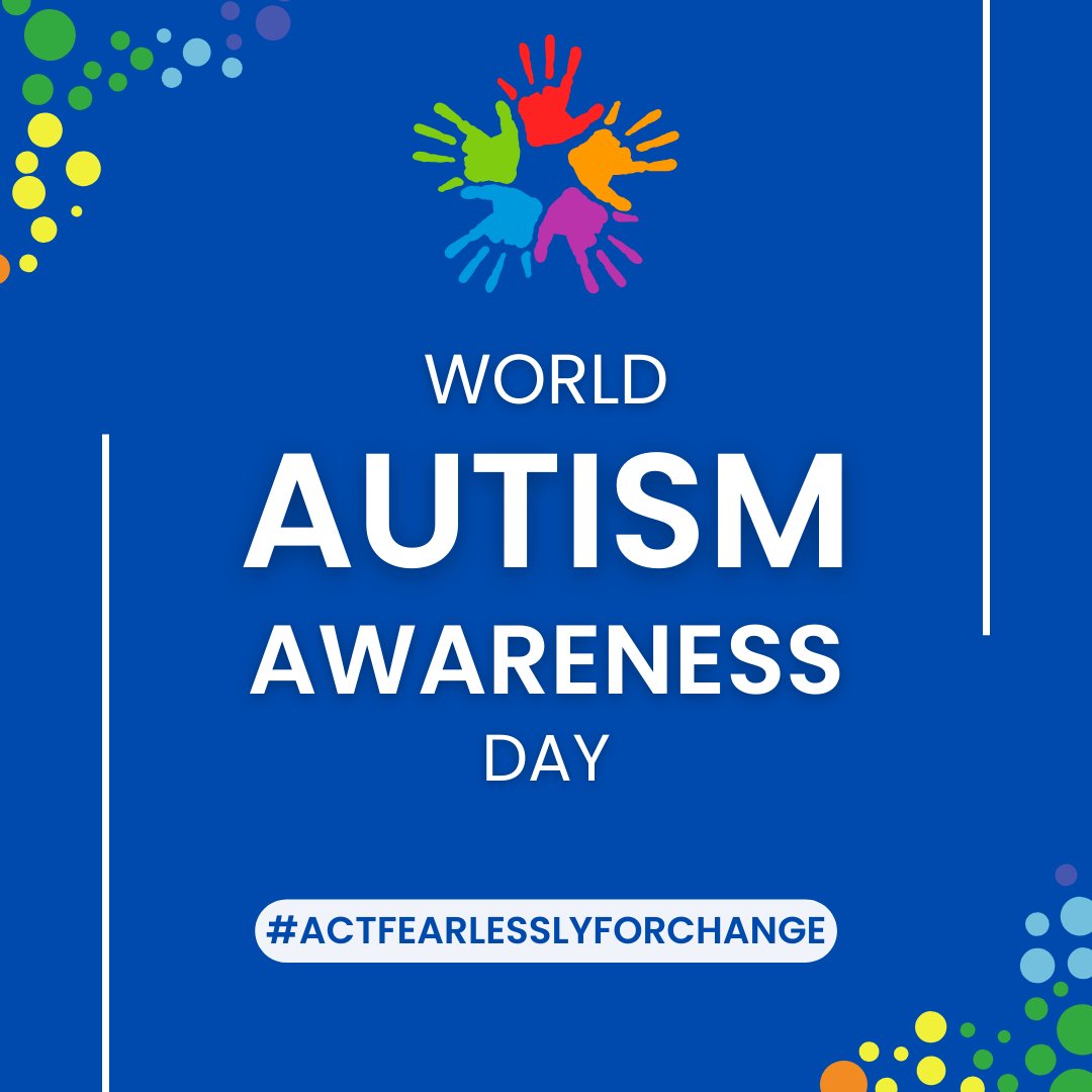 Set an example for others by displaying respect and support those with autism and champion acceptance, not just awareness, of differences. @autismspeaks offers resources on how you can #ActFearlesslyForChange during #WorldAutismAwarenessDay! #GeneChat #PrecisionMedicine