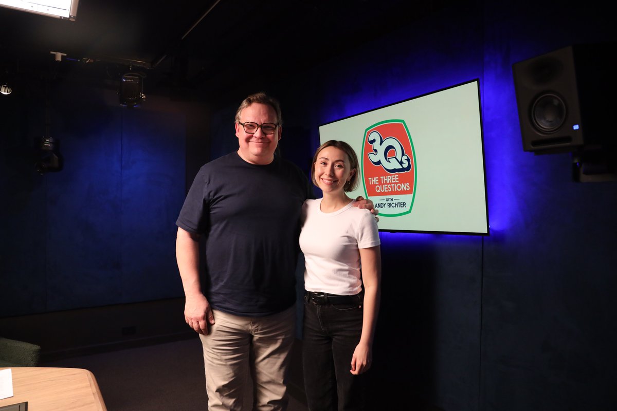 Today on #ThreeQuestions comedian Caitlin Reilly joins @AndyRichter to discuss the LA transplants that inspire many of her characters, her complicated relationship with social media, why women are more interesting, and much more. Listen: listen.teamcoco.com/cait