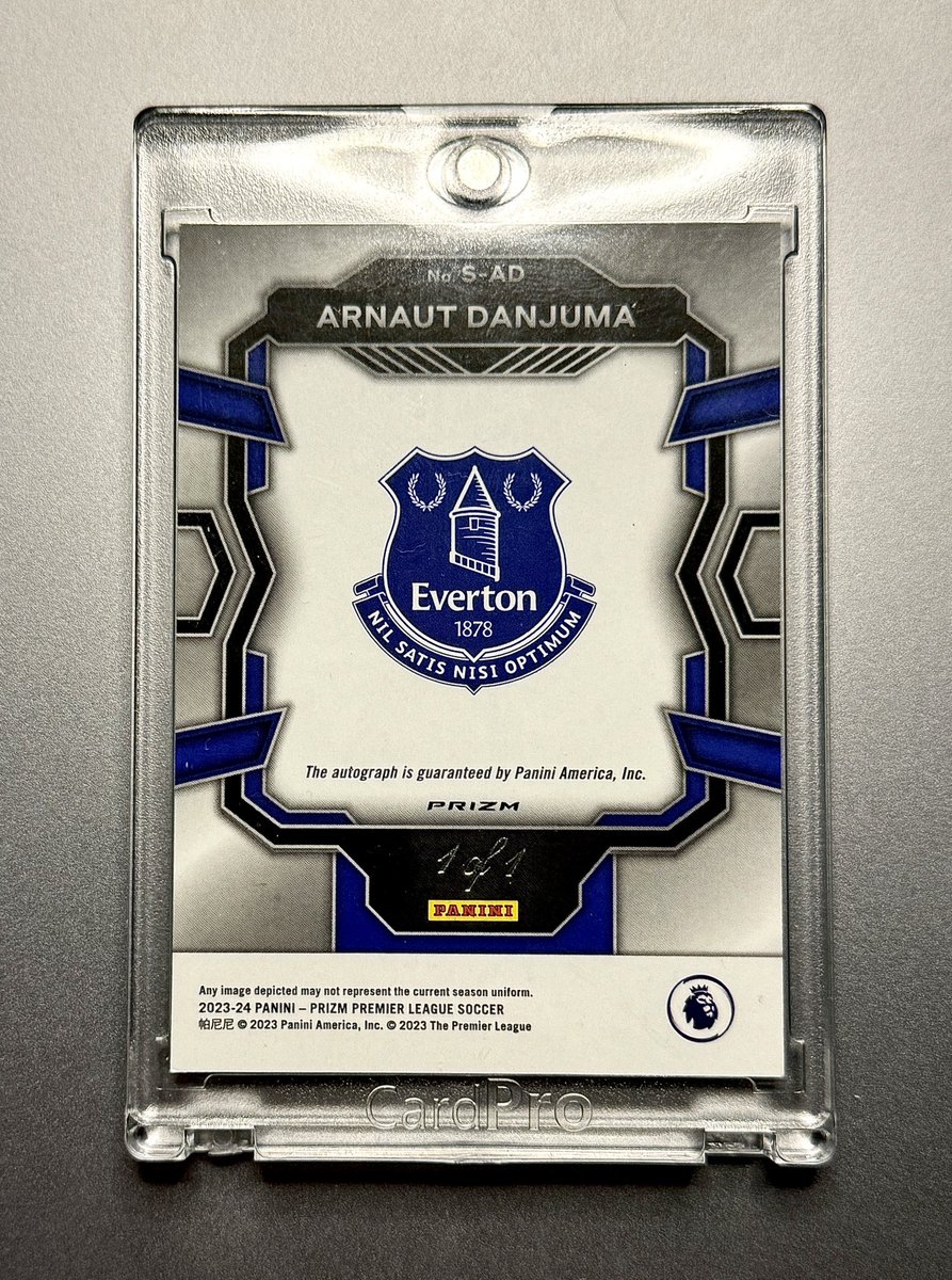 This one is quickly becoming a hyped auction on eBay..

#ArnuatDanjuma 

Prizm 1 of 1
Black Auto 

ebay.com/itm/2857883000…