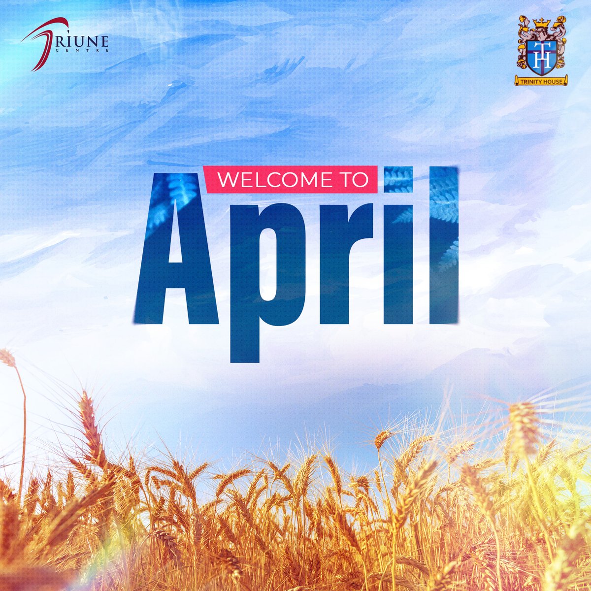 TriuneCentre's tweet photo. Welcome to the month of April.
#triunecentre #HappyNewMonth https://t.co/K0HAhFO8uy