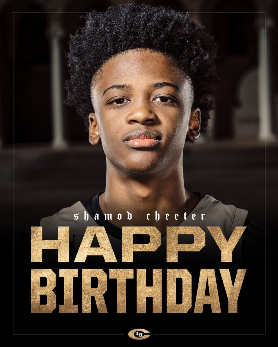 Happy birthday to freshman guard Shamod Cheeter! 🥳

<a href="/CheeterShamod/">ShamodCheeter</a> | 📸 <a href="/rocktown_media/">Rock Town Media</a>