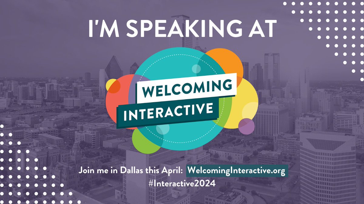 Excited to share that @TPL_org’s Daniela Paz Peterson & Cary Simmons will be presenting at @welcomingusa’s #Interactive2024 in Dallas, April 10-12! They’ll be speaking on Community Parks as Catalysts for Bridging and Belonging. 📅 Will we see you there? bit.ly/3IZyQVQ