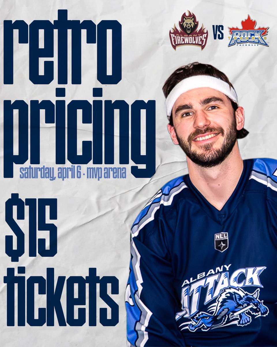 Retro Night needed some RETRO PRICING! Limited $15 TICKETS are now available for this Saturday’s game! Limited quantities and locations available. Only available online. RETRO DEAL ➡️ fevo-enterprise.com/event/FireWolv…
