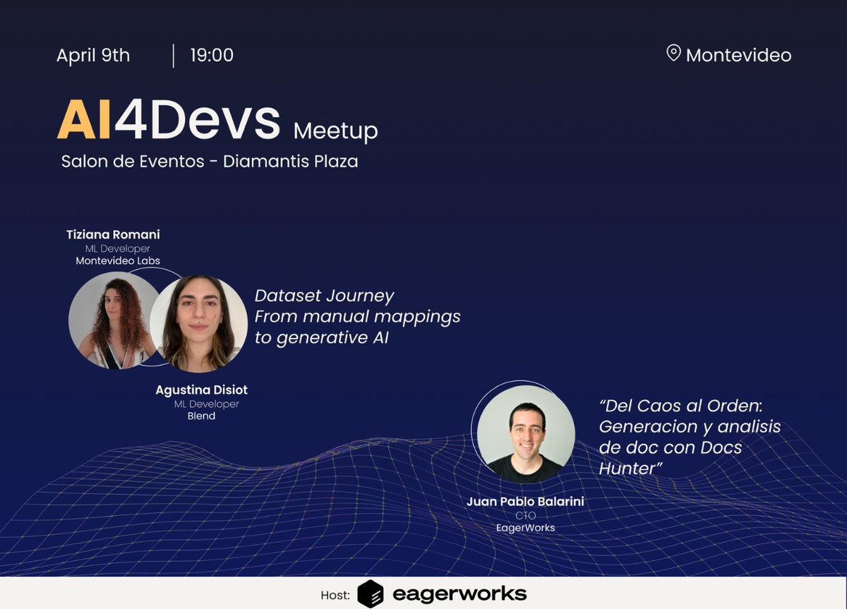 🚀 We are excited to host the next #AIMeetup, where industry leaders, experts, and enthusiasts come together to share insights and exchange ideas. 📆 April 9th 🕐 19:00h 📍Diamantis Plaza meetu.ps/e/N2Dp2/xLzhW/i See you there! #ArtificialIntelligence #Innovation