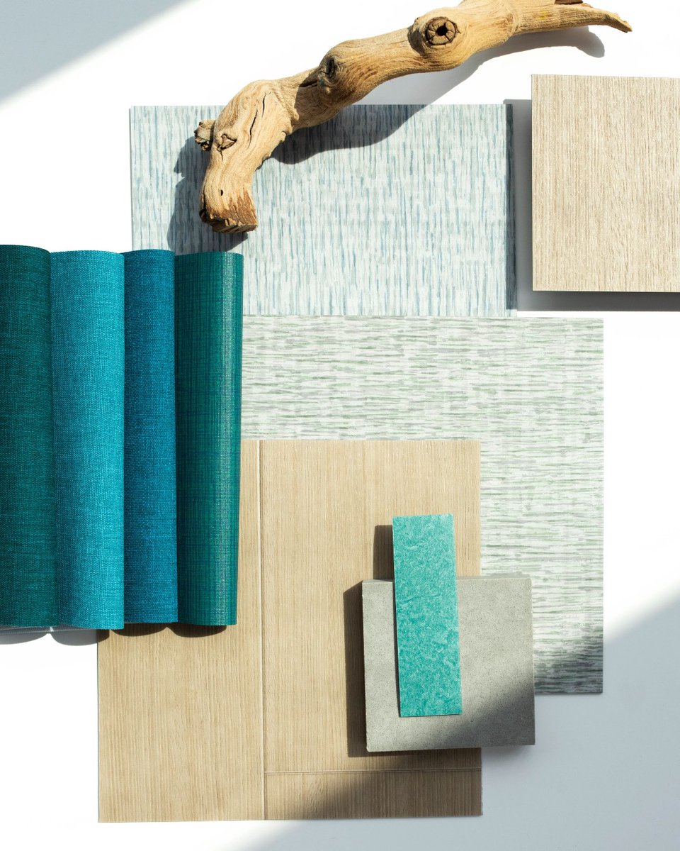 Create a space that reflects your inner peace with 'Within.' These calming blues and greens inspire a sense of tranquility, making it the perfect choice for any interior looking to evoke a sense of calm.