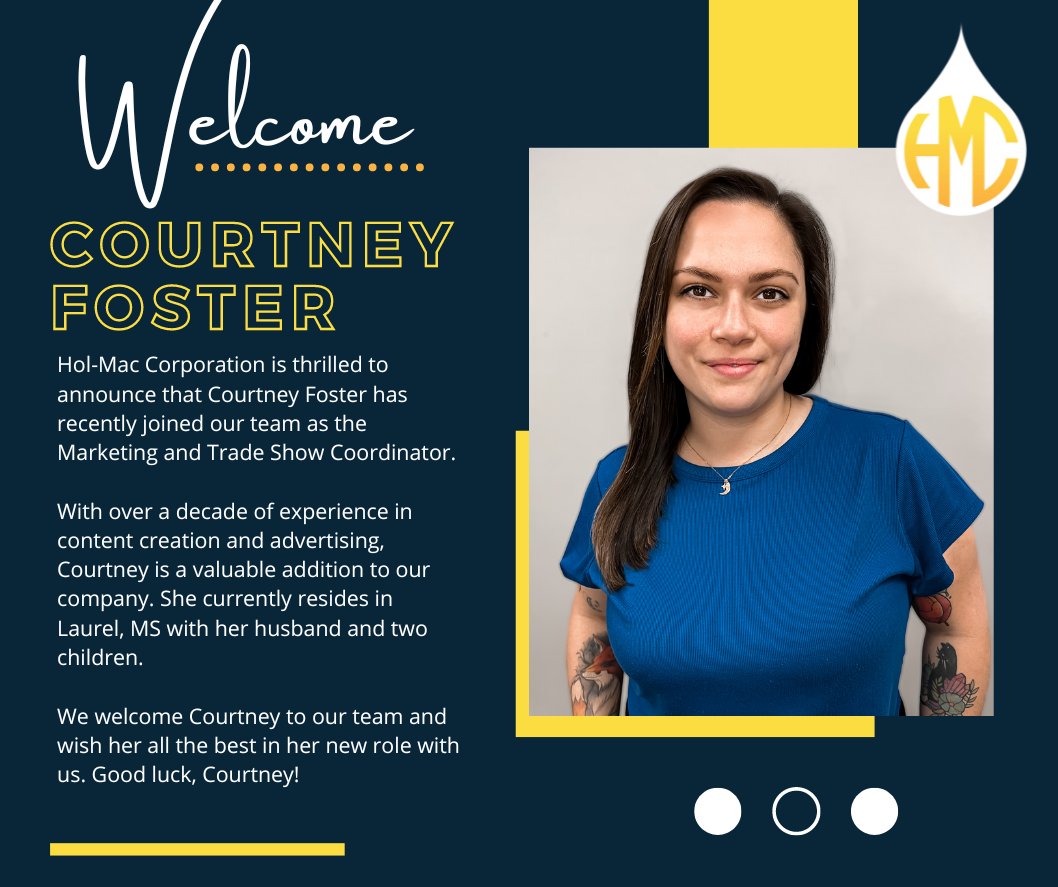 mac_hol's tweet image. Welcome to the team, Courtney Foster ❗ 
We are excited to have you!