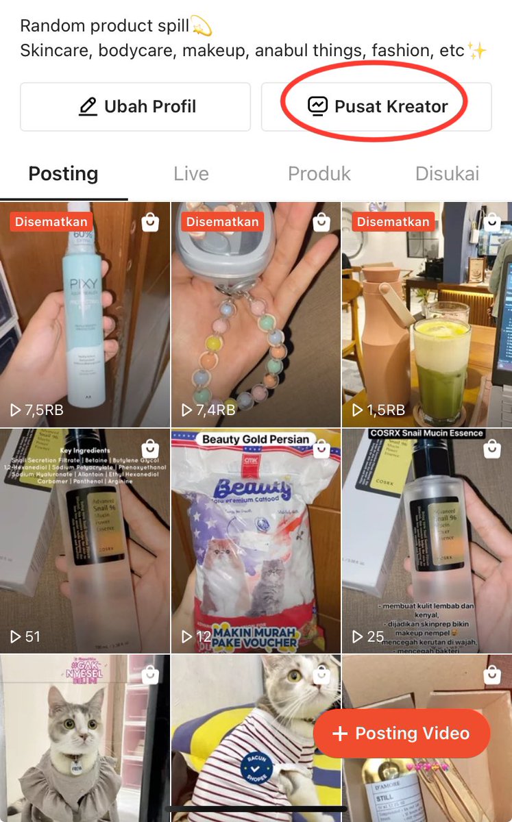 todayinfopromo's tweet photo. 2. Shopee video
- aku bikin video video spill barang random yang aku punya di rumah, atau yang pernah aku beli di shopee atau e-commerce lain. ada juga beberapa dari free sample yang diberi oleh toko yg ajak kerjasama. contoh video 👉🏻 https://t.co/pC73ySEvJP
- up video bisa pake hashtag yang lagi viral (cek di pusat kreator seperti gambar di bawah)
- untuk shopee video aku videoin ngasal abis itu bisa edit pake template product review di capcut yaa
- untuk saling hype like dan saling comment shopee video bisa promosi link videonya disini 👉🏻 https://t.co/9cM0CCsQek
- untuk open jasa titip video bisa promosi di sini👇🏻
https://t.co/bpcqgZQ07C