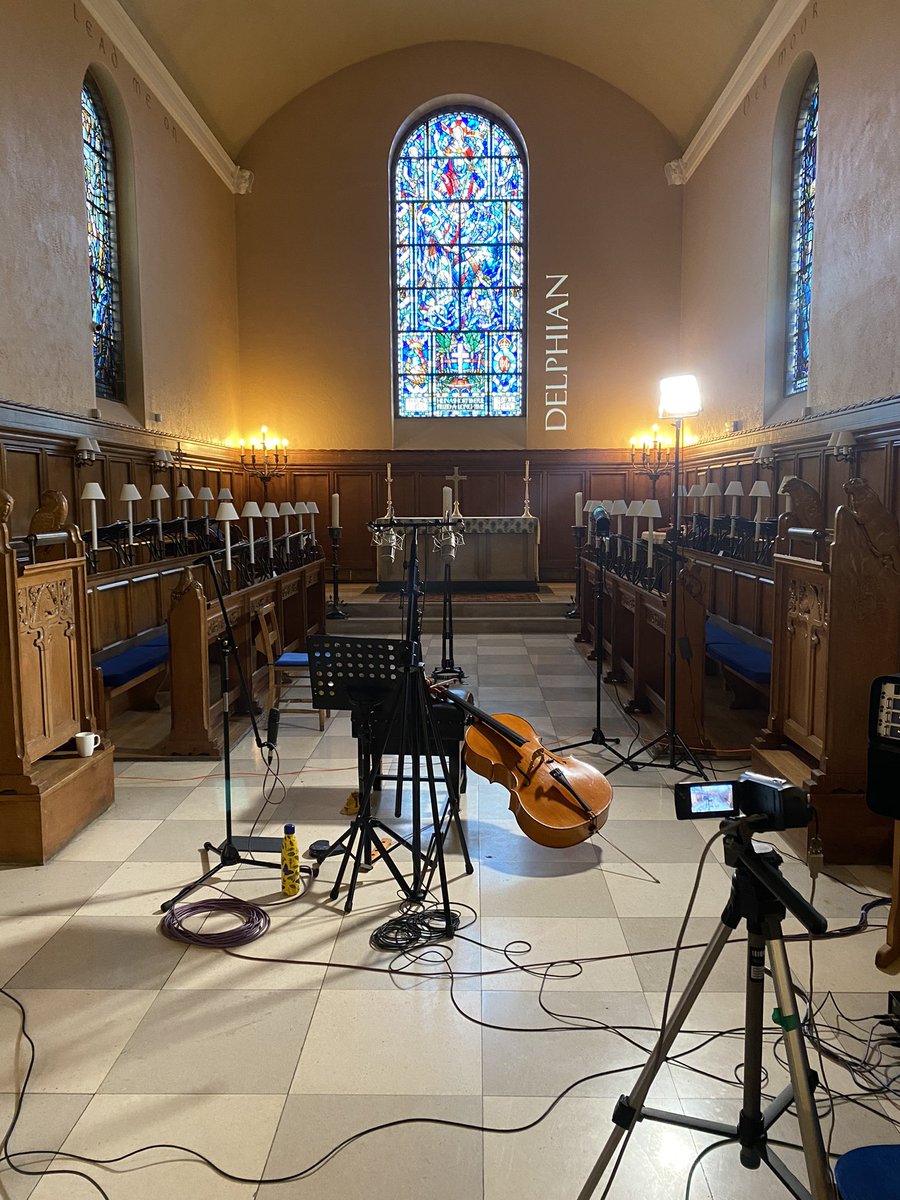 Day 1 and 5 pieces in the can! 🥳 Great working with @delphianrecords