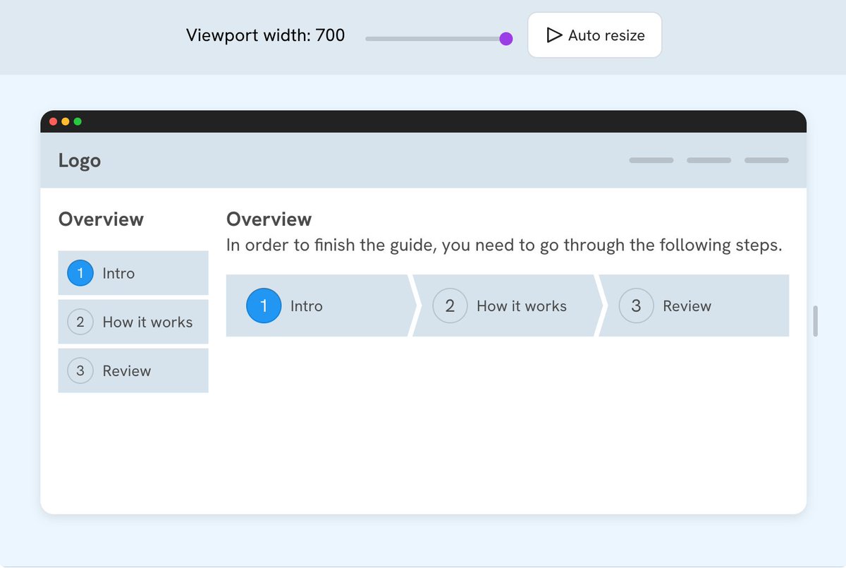 shadeed9's tweet image. ✍️  Excited to share the interactive guide to CSS container queries.

I wrote about what container queries are, what the problems they solve, and how to use them along with interactive examples and visuals. Happy learning!

ishadeed.com/article/css-co…