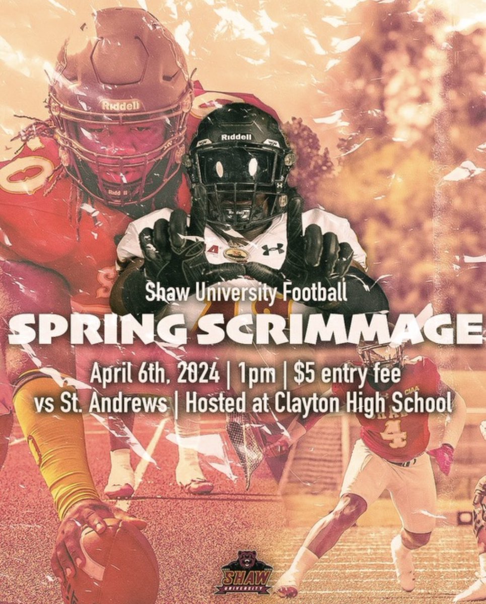 In case you didn’t know D2 schools are able to scrimmage against another school now. This is a big move in NCAA. Can’t wait to be able to scrimmage against an opponent. Come support both schools this Saturday at 1pm!