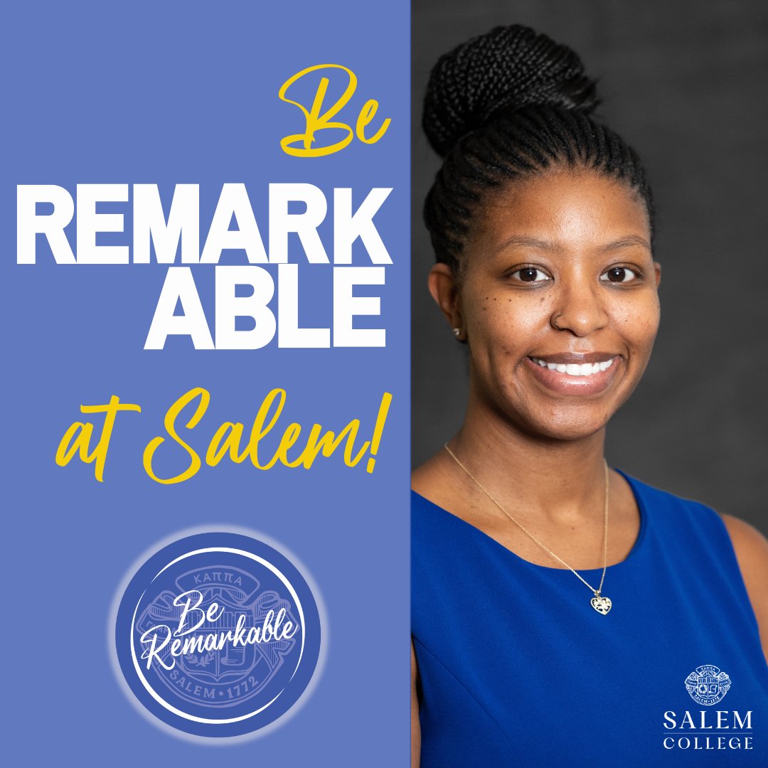 Meet Erica Shepperd-Debnam, whose journey from Salem to her current role as an Ambulatory Clinical Pharmacist at Children’s National Hospital in D.C. is a testament to Salem's transformative power. Read her full story: Salem.edu/be-remarkable