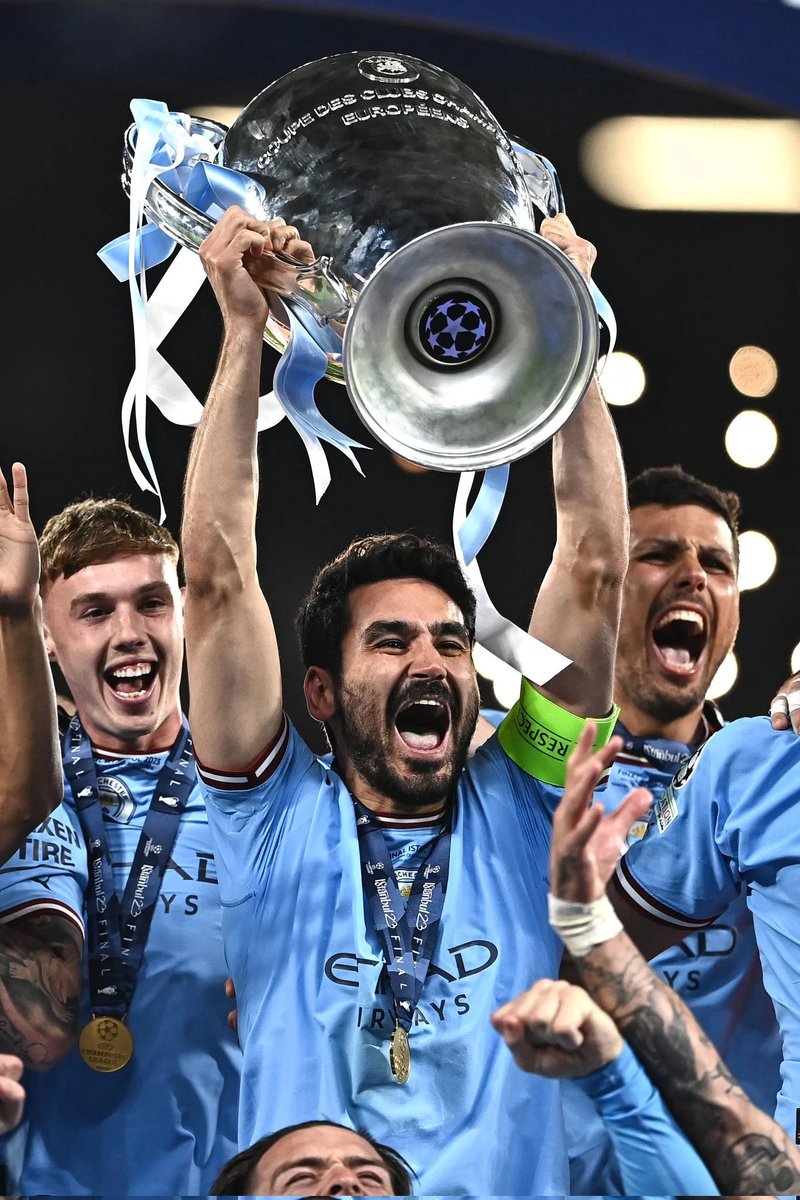 Only halfway through episode one of what is sure to be a wonderful TR3BLE WINNERS series, and already lamenting the huge loss of Kapitan @IlkayGuendogan. @ManCity really, REALLY should’ve found a way to keep the Gundog at the Etihad 🩵🏆🩵🏆🩵🏆