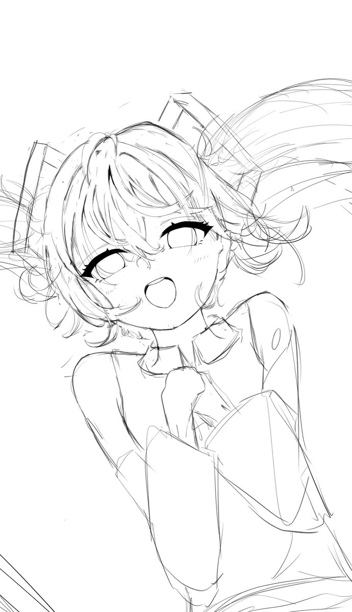 nana4ready's tweet photo. あんまボツにしたくないけど自分の画力で描き上げたらあと何十時間かかるのかわからん
ここまでのラフで5時間経ってる https://t.co/LGkPsJPkqX