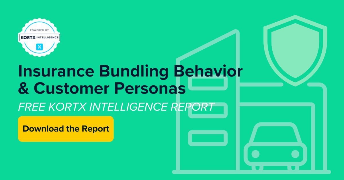 Get a free copy of our latest KORTX Intelligence Report: Insurance Bundling Behavior & Customer Personas. ➡️ buff.ly/3IYb64q #DigitalMarketing #Insurance #DigitalAdvertising #AudienceInsights #InsuranceMarketing #FreeDownload