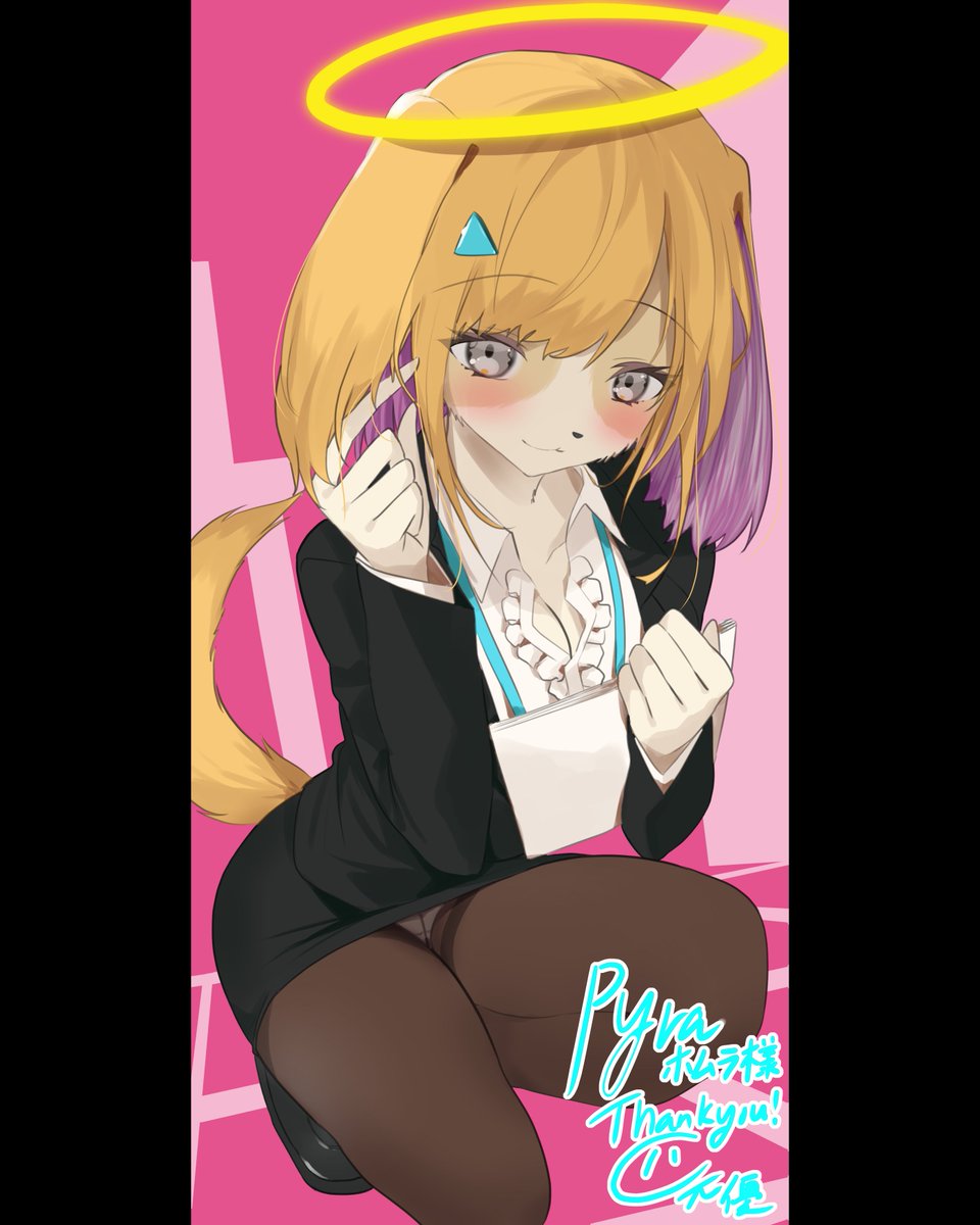 lmp3d's tweet photo. A fluffy idol (Foxy Wawa) needs a fluffy Manager so...
I asked @yotsumoto92 to draw a fluffy JMT...
#KFPicasso #Jenmart https://t.co/sjfb1L98OK