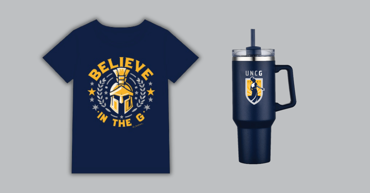 UNCG's tweet photo. Help spread the word about #BelieveInTheG and you could win cool prizes!

Earn a student-designed BITG t-shirt, a UNCG-themed tumbler, and more. 

Details on how to sign up to be an official Advocate at https://t.co/KAfoTGh1UX.
#UNCGWay https://t.co/J0qsrh4V9R