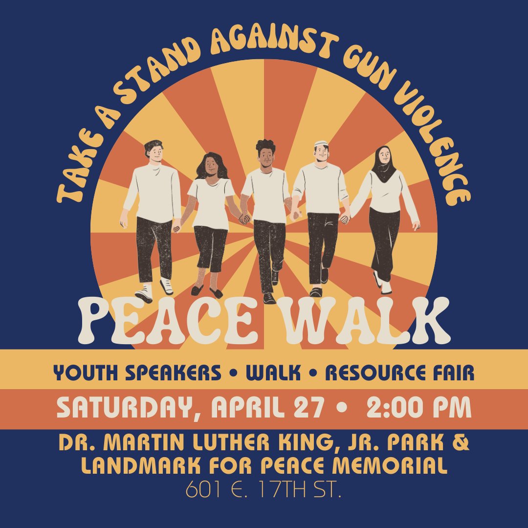 IndyMYLC's tweet photo. Did you know each day 12 children die from gun violence in America, and another 32 are shot and injured? Come to the Kennedy King Memorial on Saturday, April 27, 2:00 - 3:30 pm to take a stand against gun violence!  

#Enough #GunViolencePrevention #NYVPW #SaferIndy https://t.co/FNW3pSlSnK