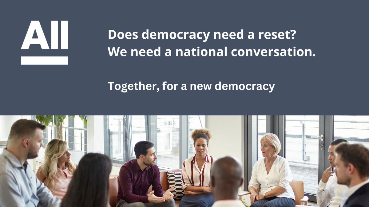 Our national conversation is about more than just politics. It's about our values and our future. #DemocracyIsAVerb #LetCitizensSpeak alliancenow.uk/home/call-for-…