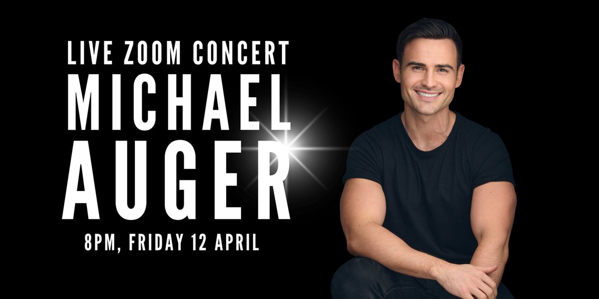 Zoom concert incoming!! michaelaugerofficial.com/store-1/p/live… See you all there ❤️🙌🏼