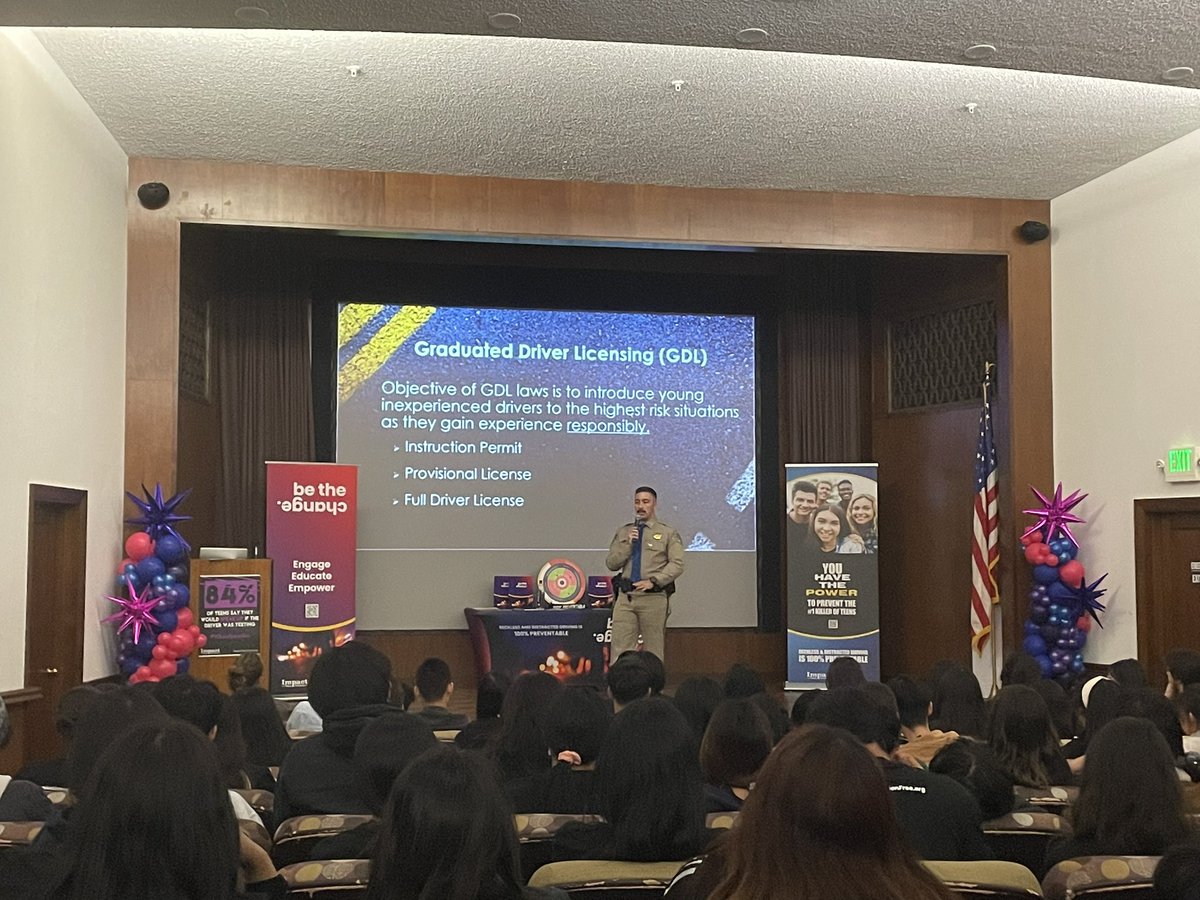 ✨Excited @ TODAY’s day of student advocacy and empowerment at The Alhambra (1000 S Fremont, Alhambra)! 100+ students at BE THE CHANGE Student Summit. Happening now… 9:00-3:00-Summit 10:15-Media Event #TeenSafeDrivingWeek #DistractedDrivingAwarenessMonth #BeTheChange